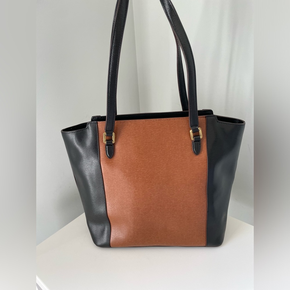 Ralph Lauren Newbury Modern Pocket Tote - Picture 2 of 13